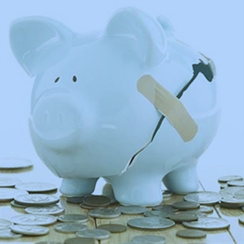 Broken Piggy Bank